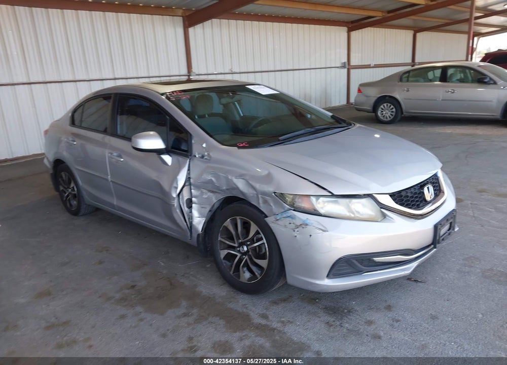 2013 HONDA CIVIC VIN: 19XFB2F82DE232500