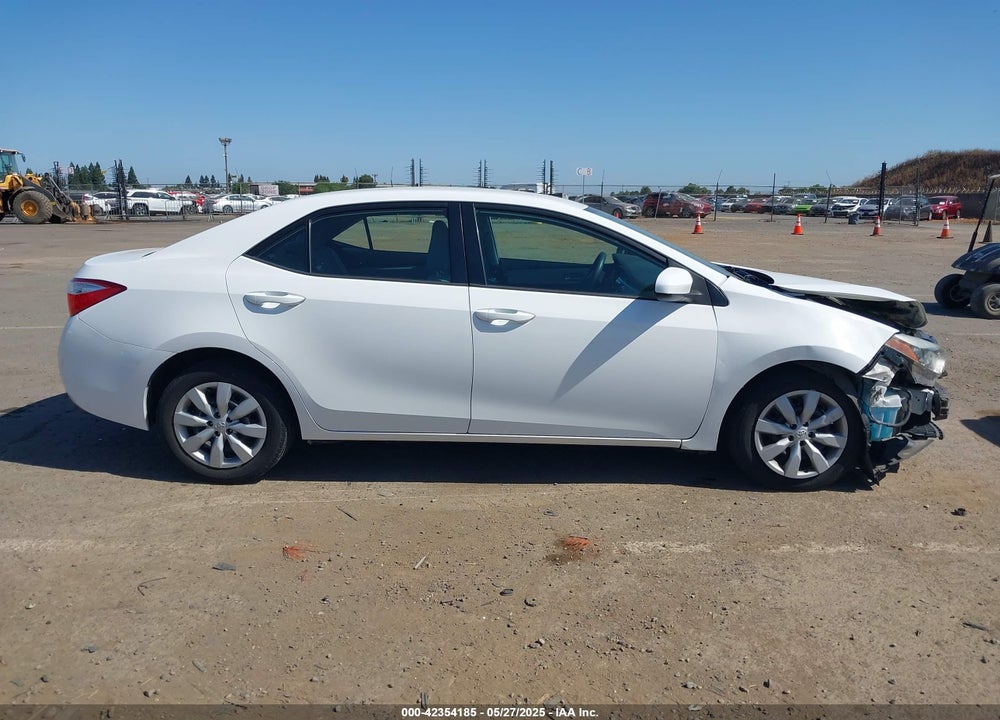 2015 TOYOTA COROLLA LE VIN: 2T1BURHE1FC434878