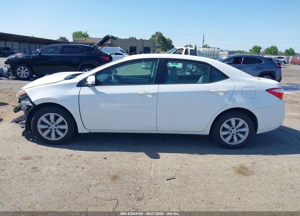 2015 TOYOTA COROLLA LE VIN: 2T1BURHE1FC434878