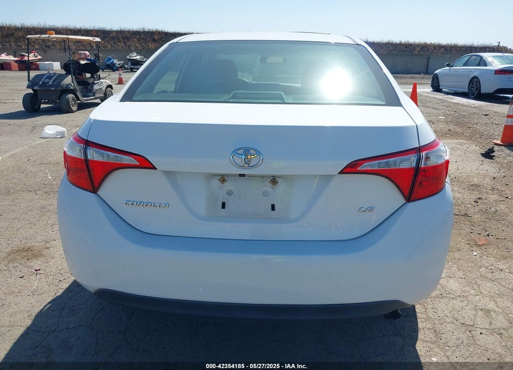 2015 TOYOTA COROLLA LE VIN: 2T1BURHE1FC434878