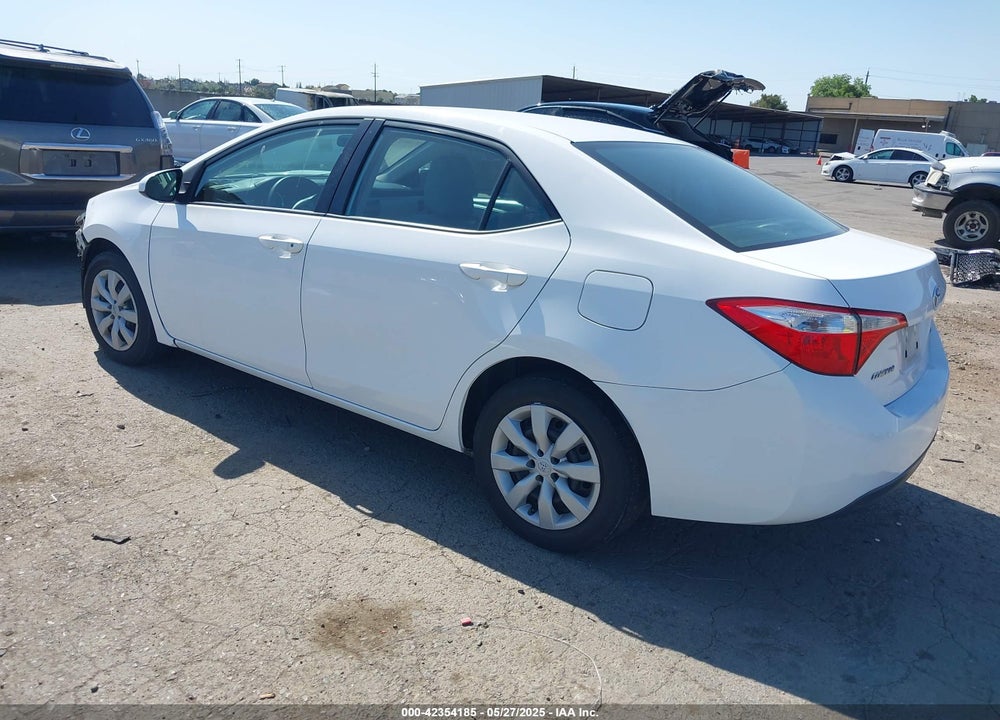 2015 TOYOTA COROLLA LE VIN: 2T1BURHE1FC434878