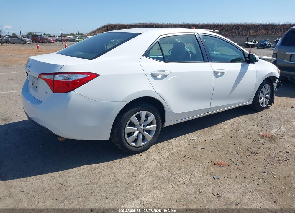 2015 TOYOTA COROLLA LE VIN: 2T1BURHE1FC434878