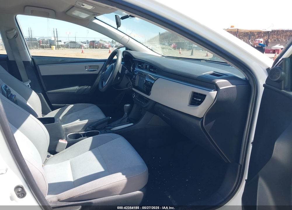 2015 TOYOTA COROLLA LE VIN: 2T1BURHE1FC434878