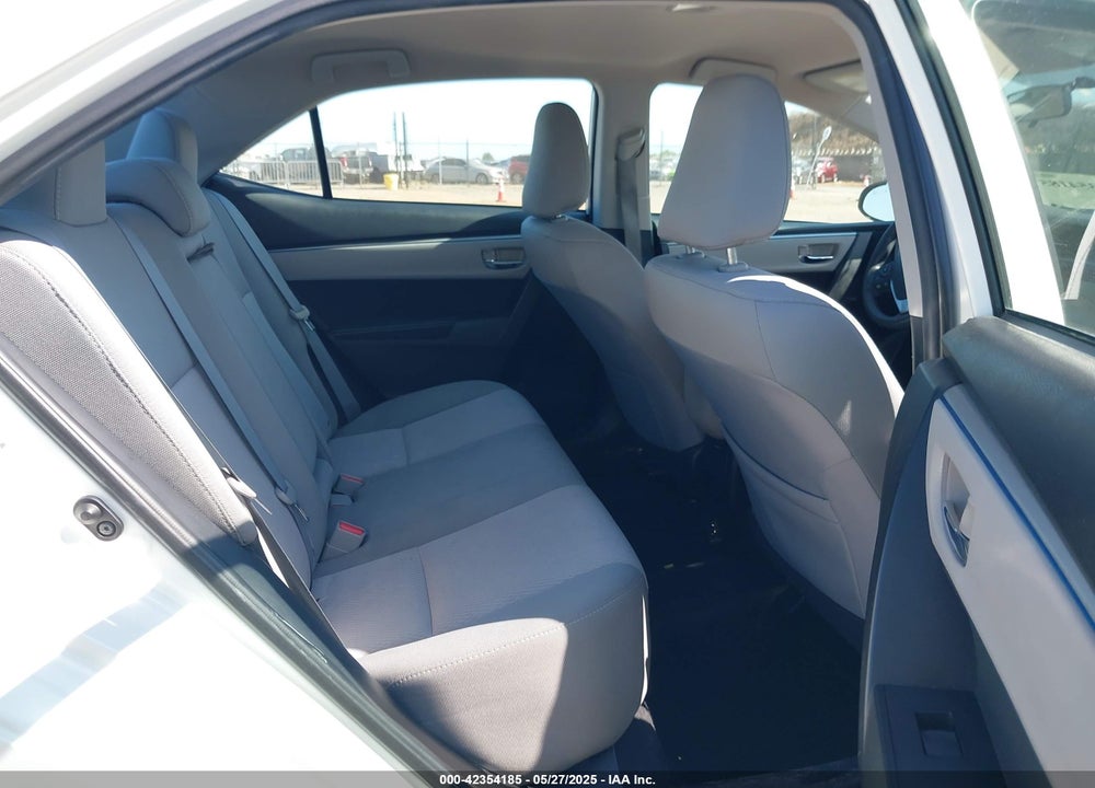 2015 TOYOTA COROLLA LE VIN: 2T1BURHE1FC434878