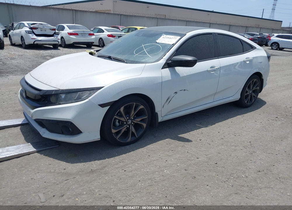 2020 HONDA CIVIC SPORT VIN: 2HGFC2F82LH569623