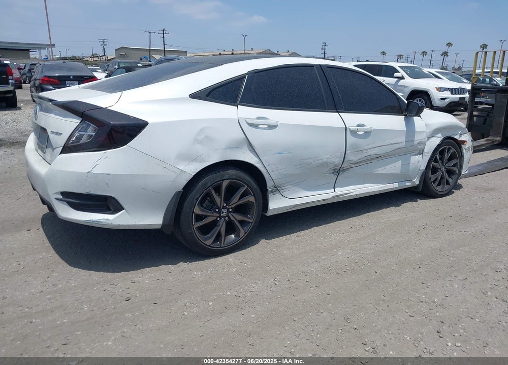 2020 HONDA CIVIC SPORT VIN: 2HGFC2F82LH569623