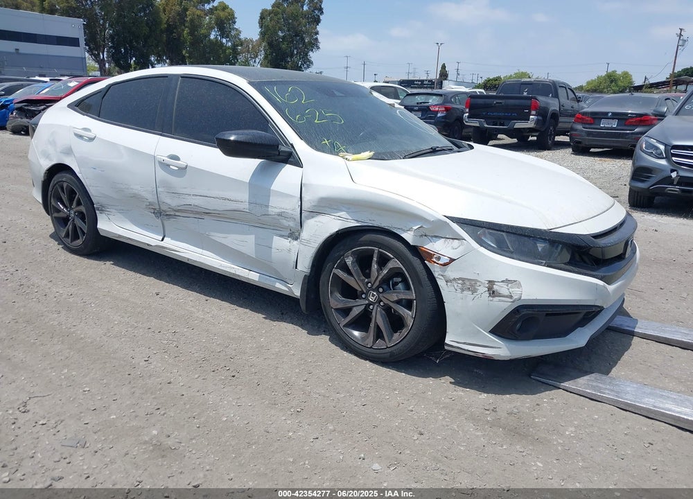 2020 HONDA CIVIC SPORT VIN: 2HGFC2F82LH569623