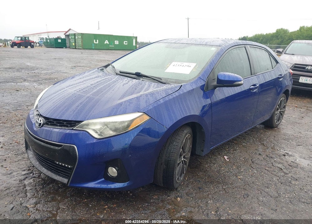 2015 TOYOTA COROLLA VIN: 2T1BURHE4FC326755