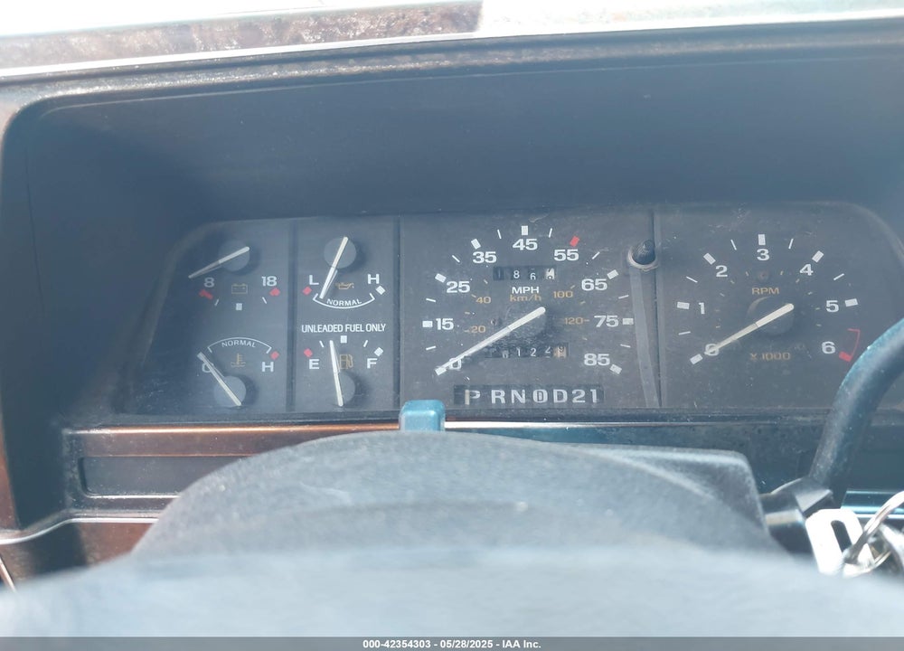 1989 FORD RANGER VIN: 1FTCR10T7KUA68620