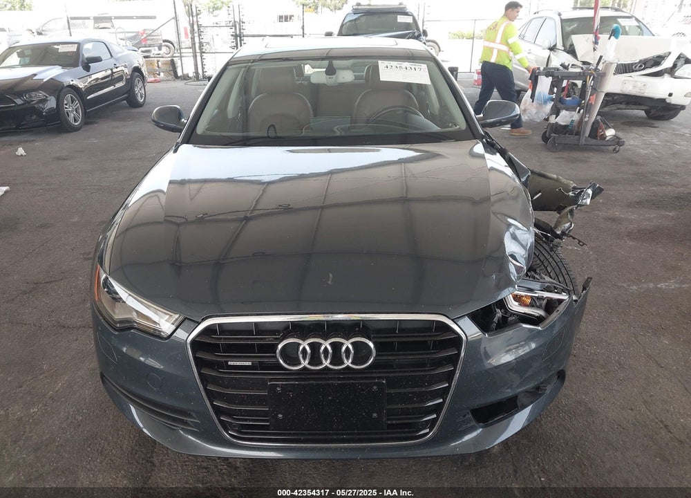 2013 AUDI A6 VIN: WAUGFAFC4DN125819