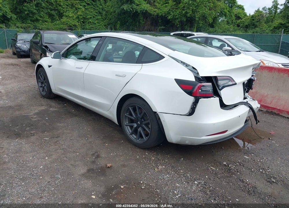 2019 TESLA MODEL 3 LONG RANGE/MID RANGE/STANDARD RANGE/STANDARD RANGE PLUS VIN: 5YJ3E1EA7KF299755
