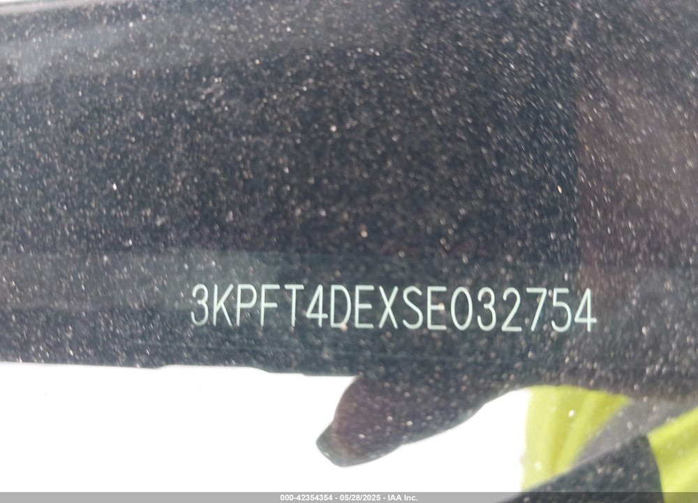 2025 KIA K4 LXS VIN: 3KPFT4DEXSE032754