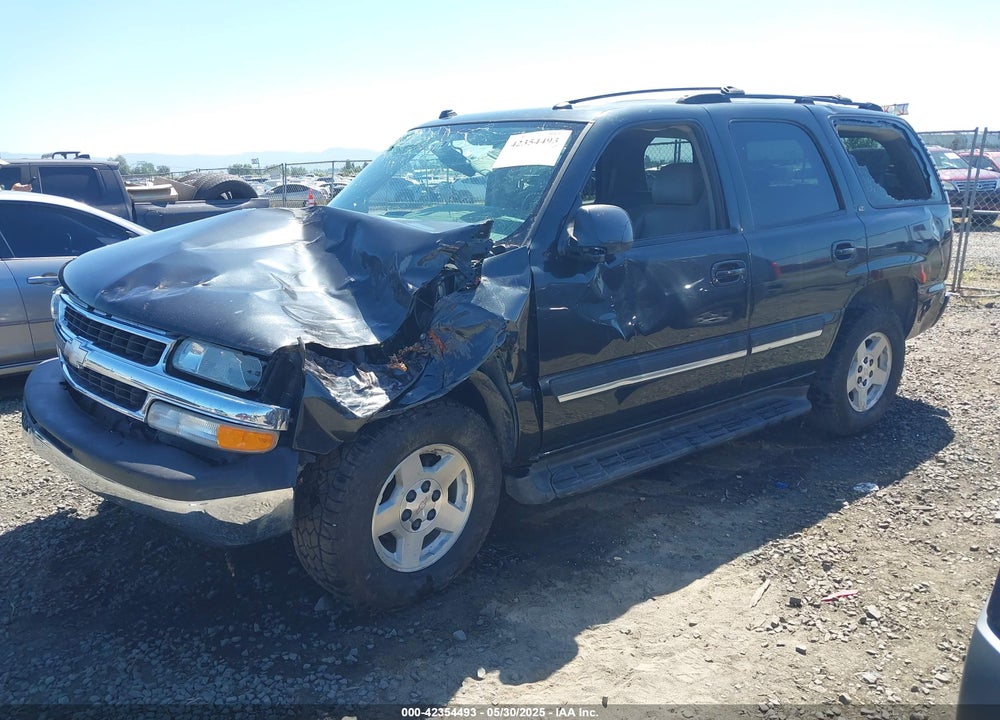 2005 CHEVROLET TAHOE LT VIN: 1GNEC13T95R144827
