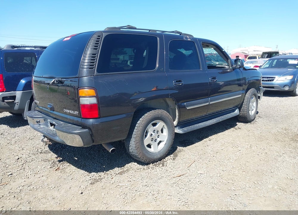 2005 CHEVROLET TAHOE LT VIN: 1GNEC13T95R144827