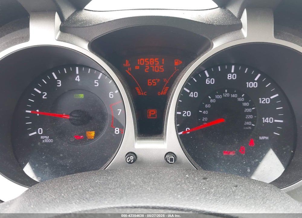 2012 NISSAN JUKE VIN: JN8AF5MVXCT128078