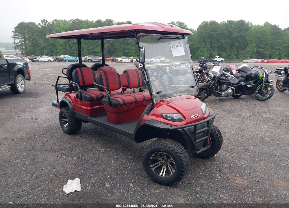 2023 ICON I60L GOLF CART VIN: 1Z95R6RA0PT122420