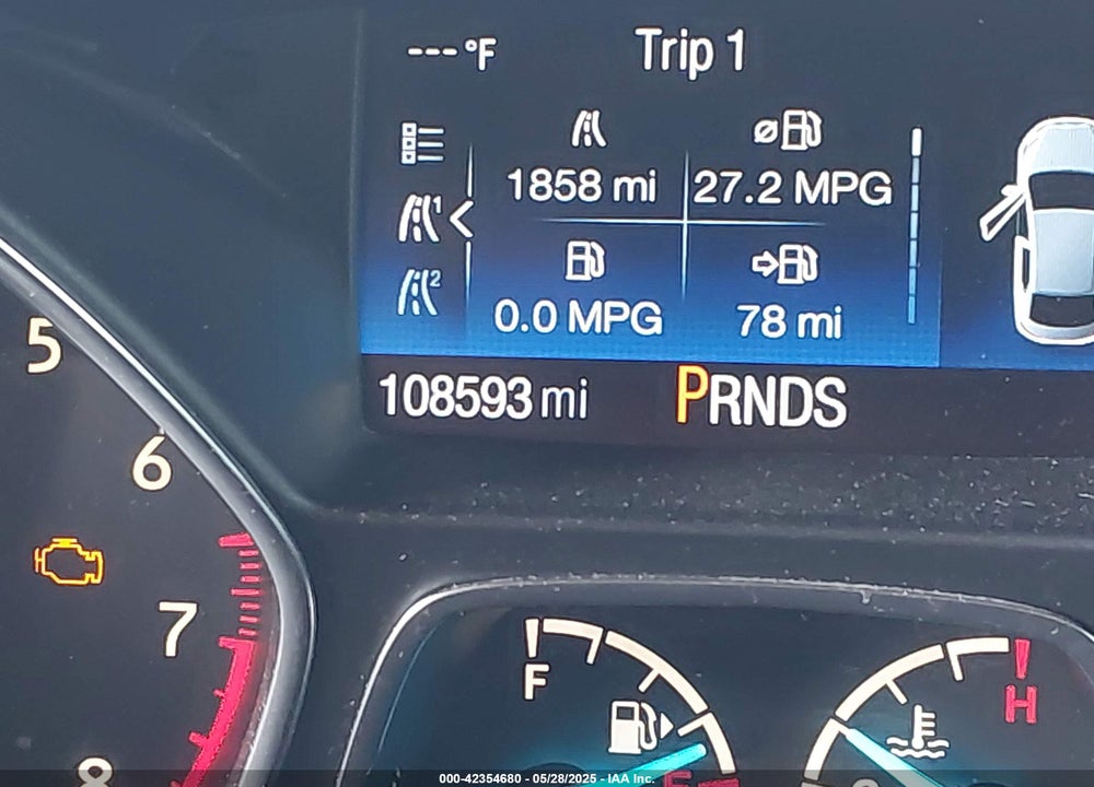 2017 FORD ESCAPE TITANIUM VIN: 1FMCU0JD6HUE69547