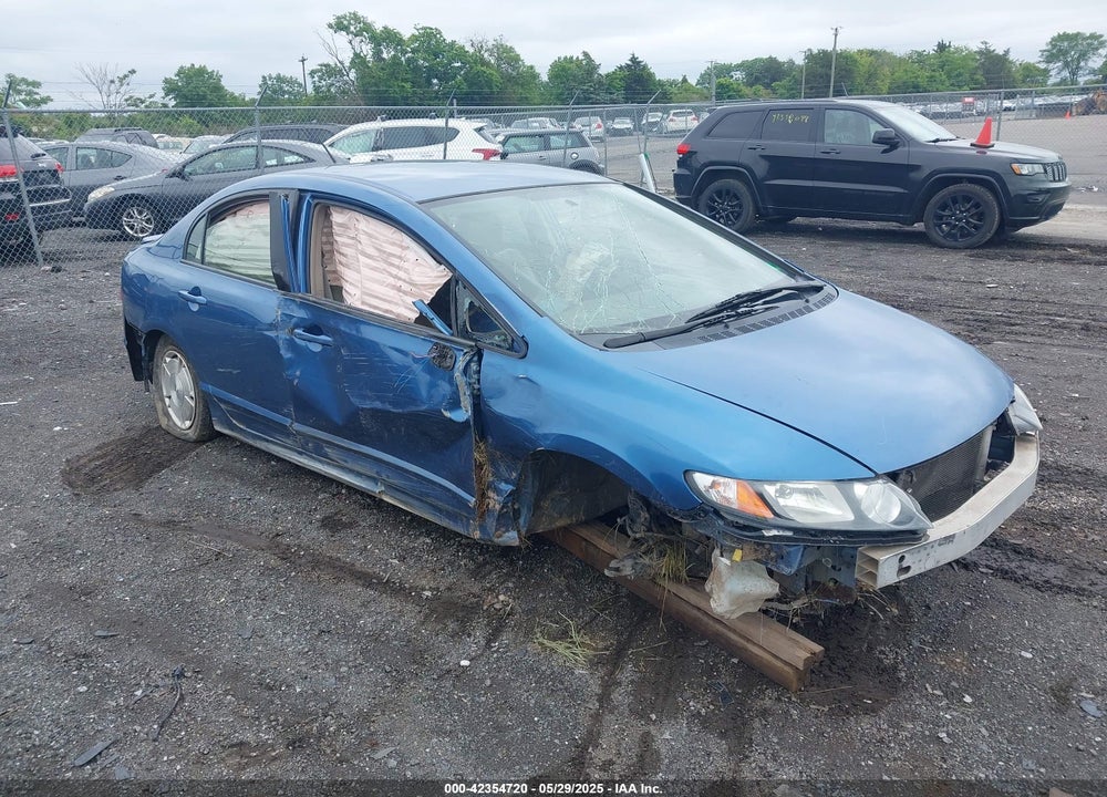 2009 HONDA CIVIC HYBRID VIN: JHMFA362X9S012707