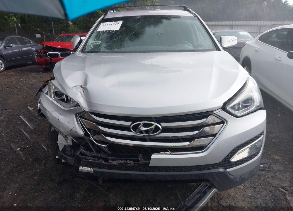 2014 HYUNDAI SANTA FE VIN: 5XYZU3LB5EG201355