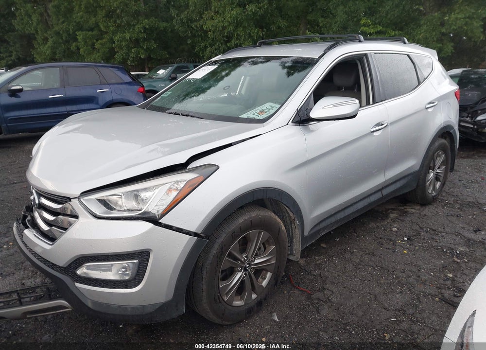 2014 HYUNDAI SANTA FE VIN: 5XYZU3LB5EG201355