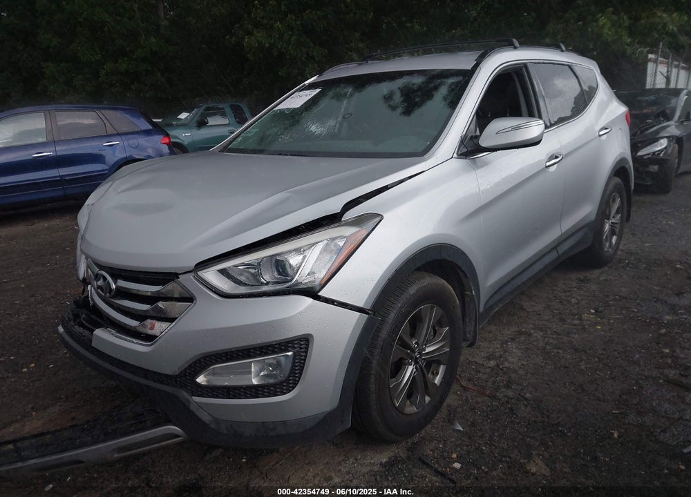 2014 HYUNDAI SANTA FE VIN: 5XYZU3LB5EG201355