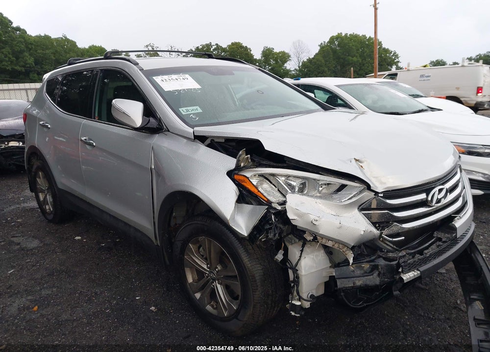 2014 HYUNDAI SANTA FE VIN: 5XYZU3LB5EG201355
