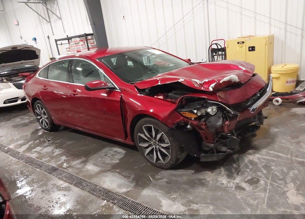 2021 CHEVROLET MALIBU RS VIN: 1G1ZG5ST3MF009908