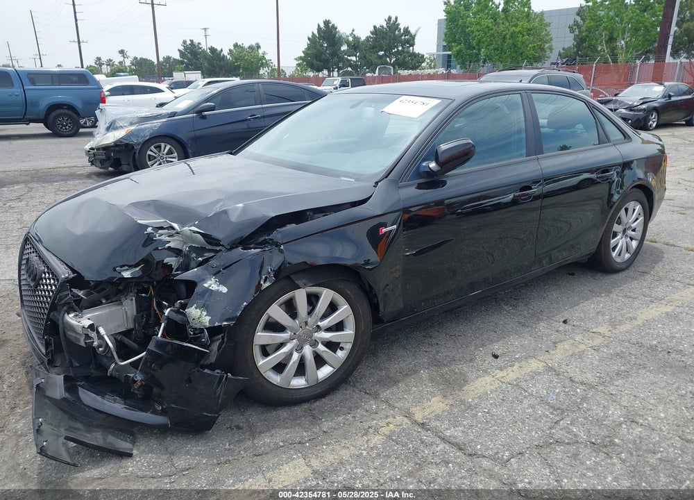 2012 AUDI A4 2.0T PREMIUM VIN: WAUAFAFL5CA115358