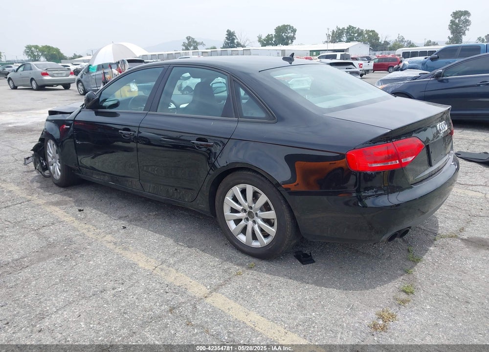 2012 AUDI A4 2.0T PREMIUM VIN: WAUAFAFL5CA115358