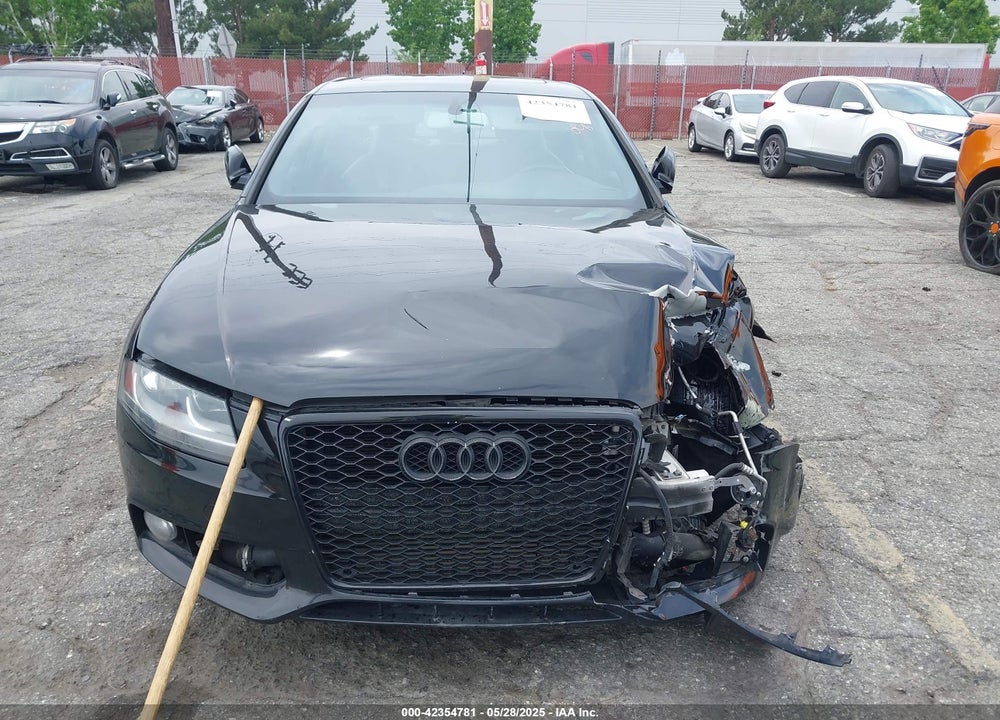 2012 AUDI A4 2.0T PREMIUM VIN: WAUAFAFL5CA115358