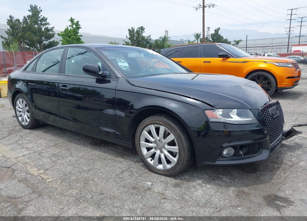 2012 AUDI A4 2.0T PREMIUM VIN: WAUAFAFL5CA115358