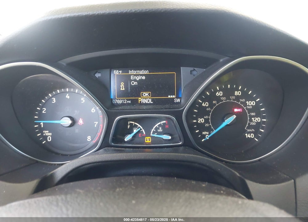 2016 FORD FOCUS VIN: 1FADP3F27GL338923