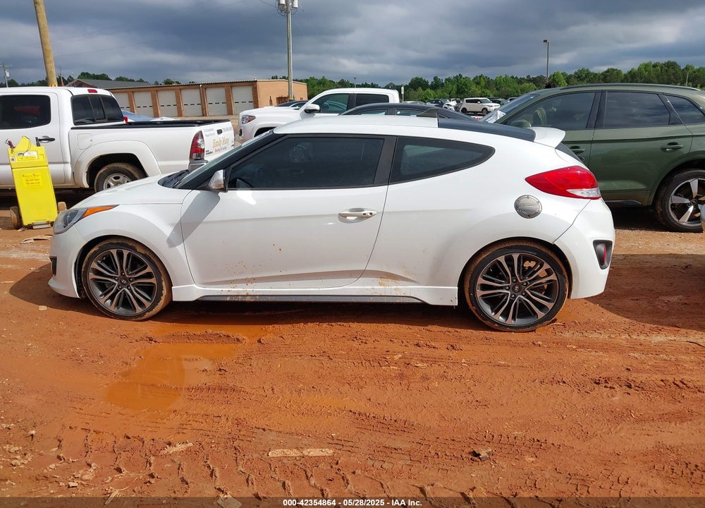 2016 HYUNDAI VELOSTER TURBO VIN: KMHTC6AE0GU293981