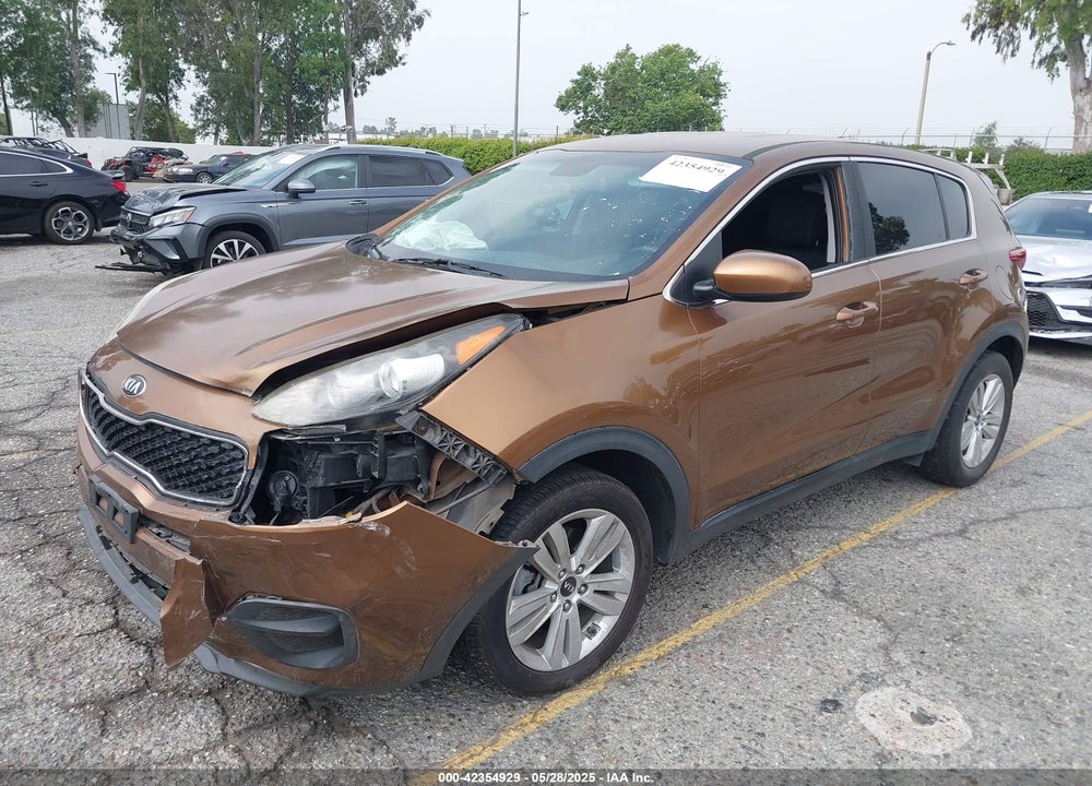 2017 KIA SPORTAGE LX VIN: KNDPM3AC8H7291038