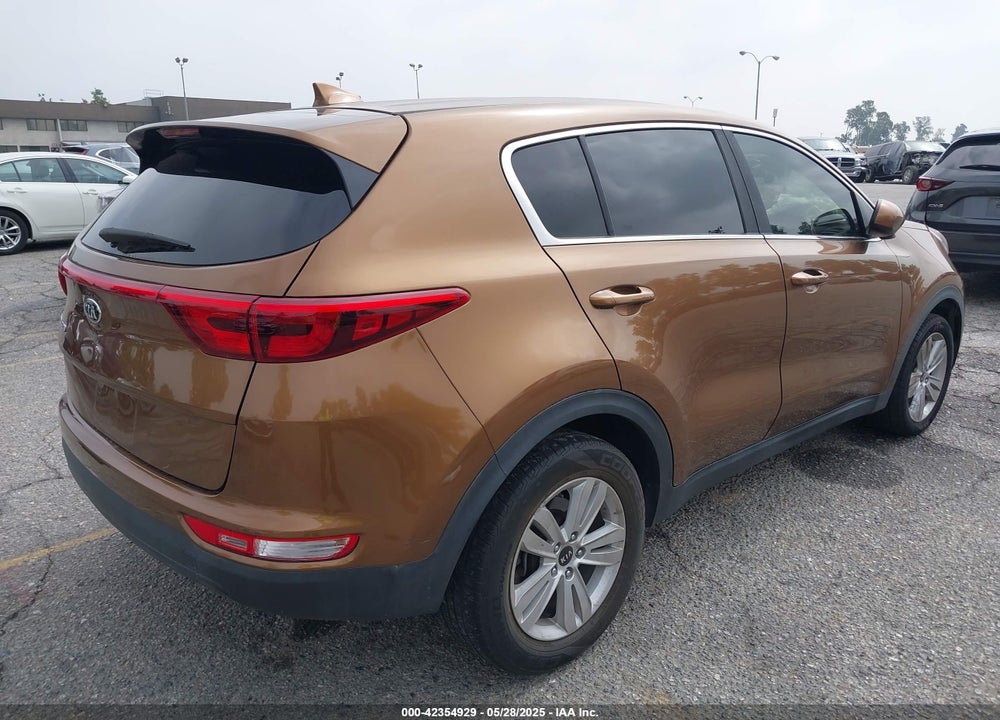 2017 KIA SPORTAGE LX VIN: KNDPM3AC8H7291038