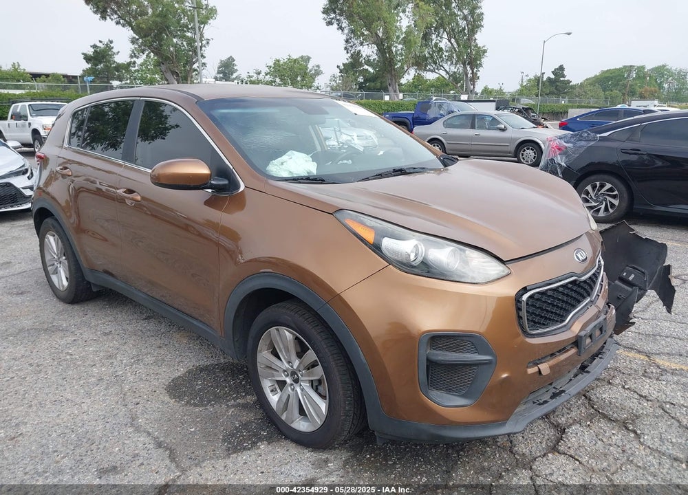 2017 KIA SPORTAGE LX VIN: KNDPM3AC8H7291038