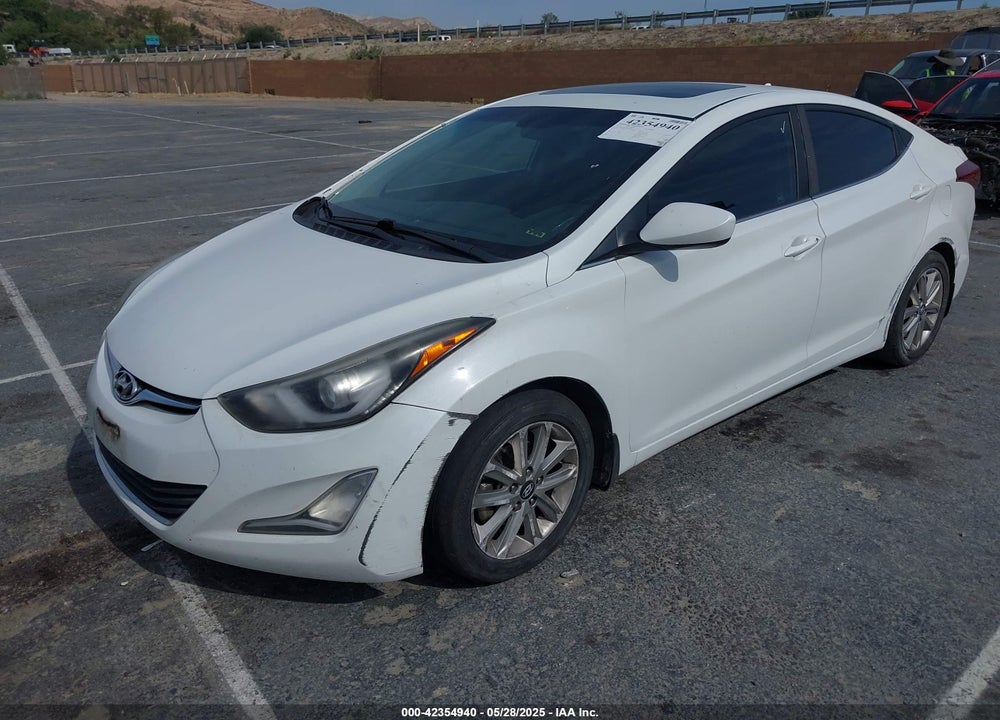 2015 HYUNDAI ELANTRA SE VIN: 5NPDH4AE9FH584650