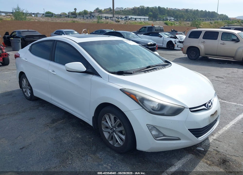 2015 HYUNDAI ELANTRA SE VIN: 5NPDH4AE9FH584650