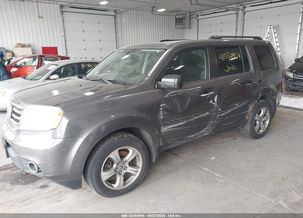 2014 HONDA PILOT VIN: 5FNYF4H61EB021370