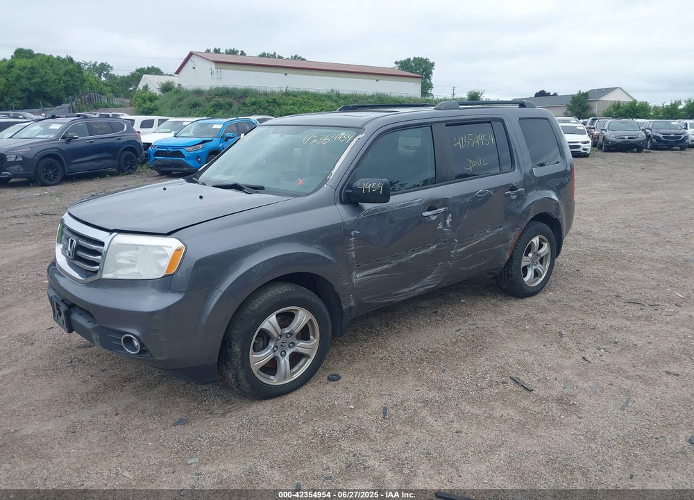 2014 HONDA PILOT VIN: 5FNYF4H61EB021370