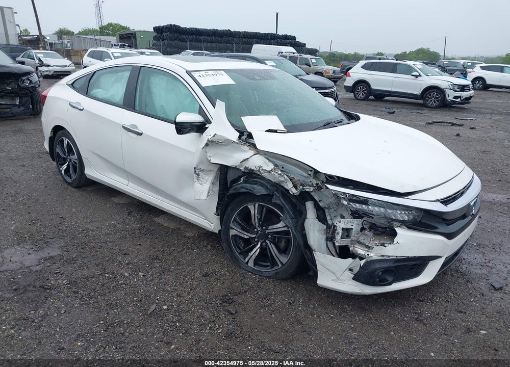2016 HONDA CIVIC VIN: 19XFC1F93GE206122