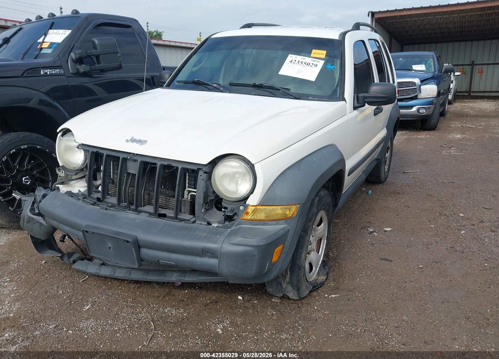 2006 JEEP LIBERTY SPORT VIN: 1J4GK48K46W172425