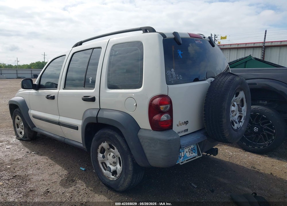 2006 JEEP LIBERTY SPORT VIN: 1J4GK48K46W172425