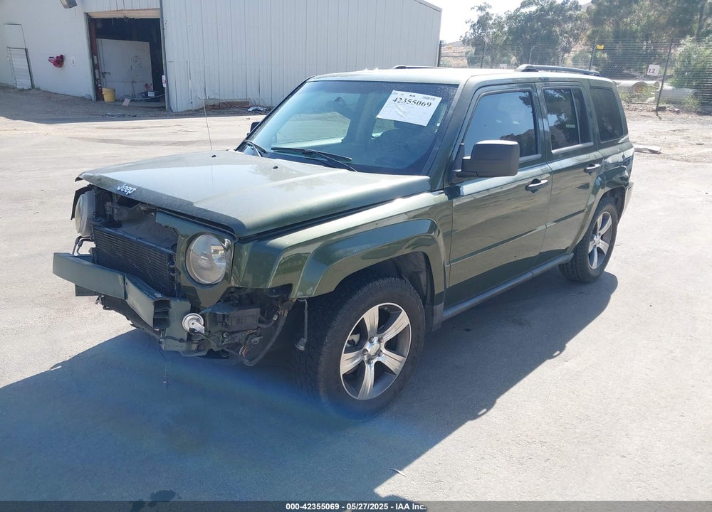 2009 JEEP PATRIOT SPORT VIN: 1J4FT28A69D217255