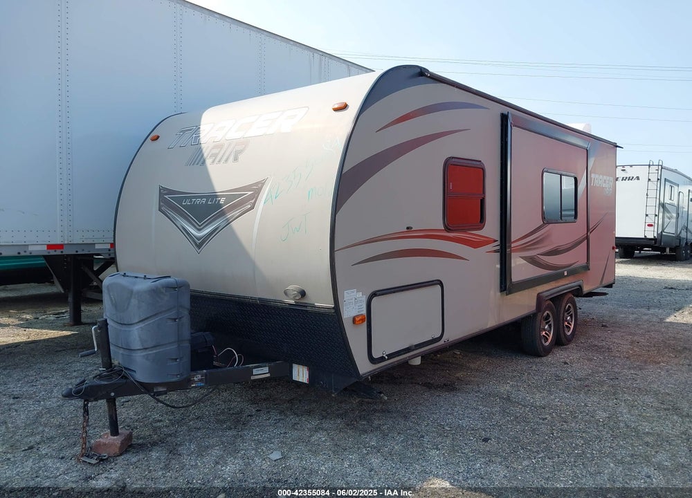 2016 FOREST RIVER 215 AIR VIN: 5ZT2TRLB7GB508805