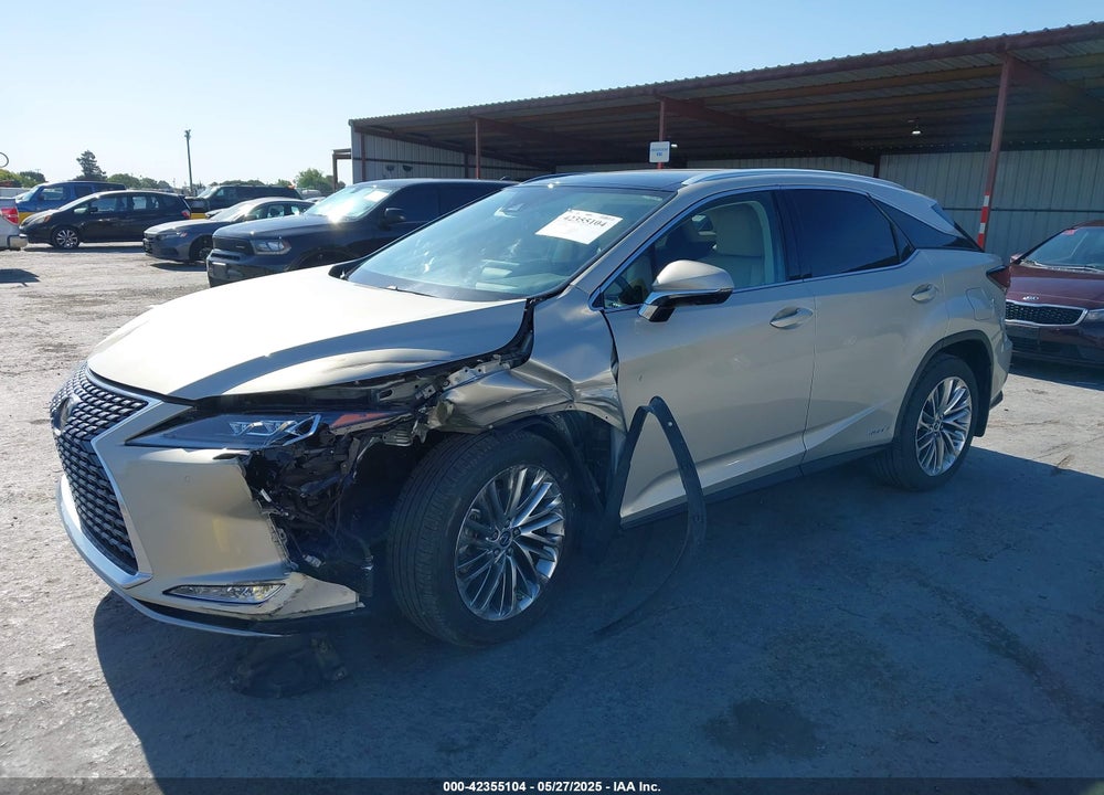 2021 LEXUS RX 450H VIN: 2T2JGMDA7MC061458