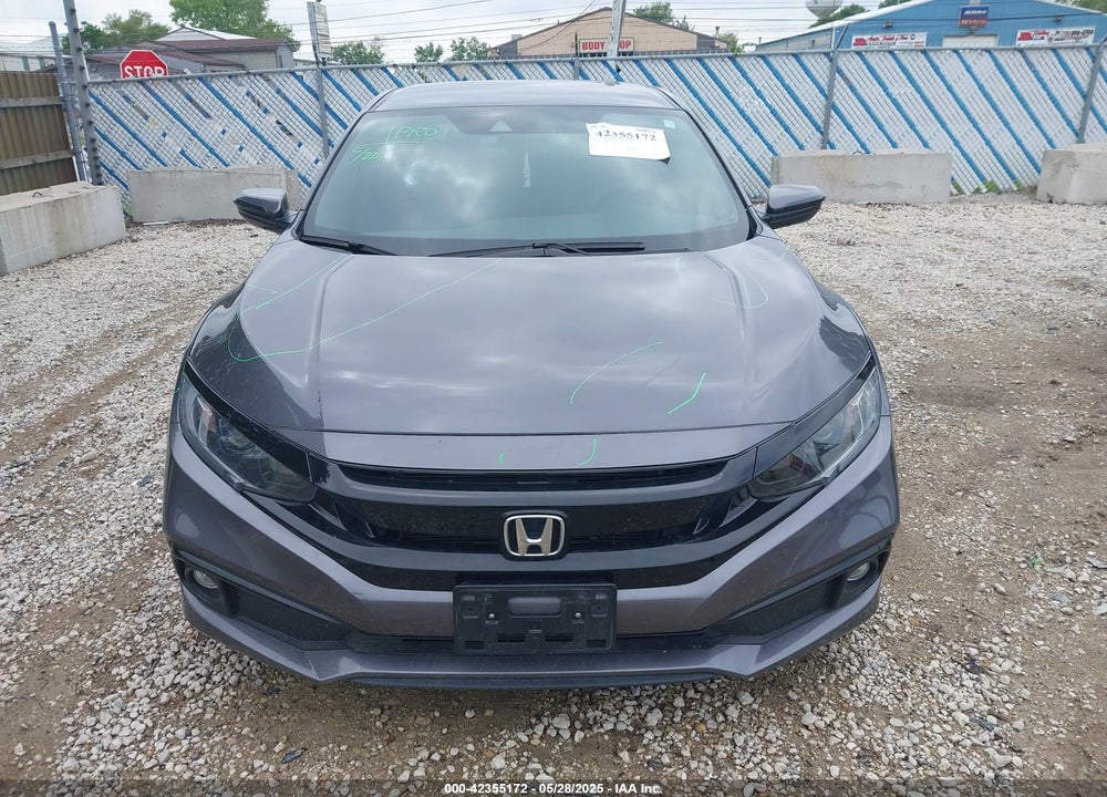 2019 HONDA CIVIC SPORT VIN: 2HGFC2F80KH522931