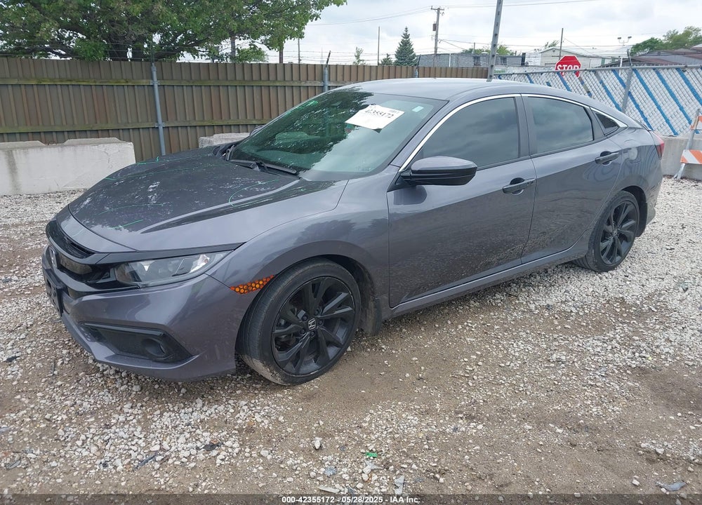 2019 HONDA CIVIC SPORT VIN: 2HGFC2F80KH522931