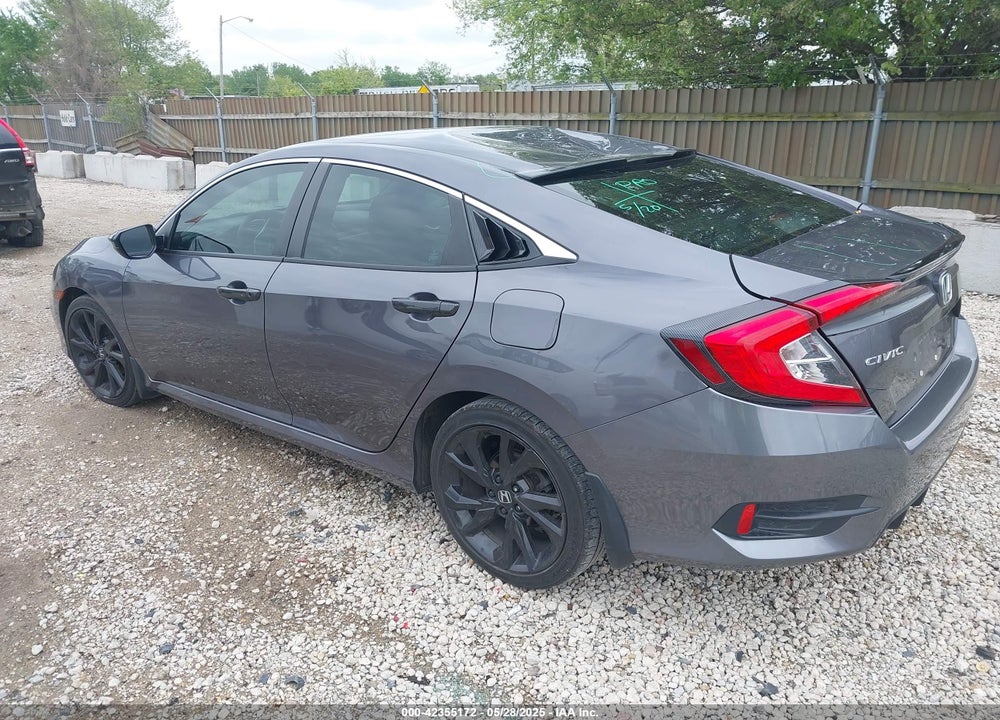2019 HONDA CIVIC SPORT VIN: 2HGFC2F80KH522931