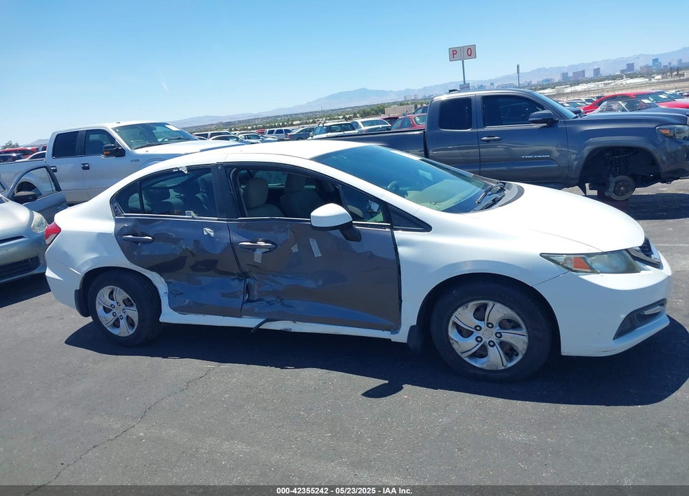 2013 HONDA CIVIC VIN: 19XFB2F58DE047700